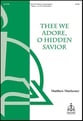 Thee We Adore, O Hidden Savior Two-Part choral sheet music cover